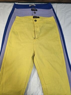 SWANK A Posh High-Waist Jeans Three Pair